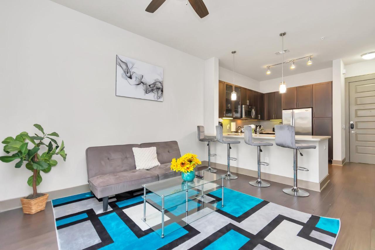 U1 Penthouse Downtown Houston Rental Car Available Apt 1Br 1Bth Gym Sleep Good מראה חיצוני תמונה